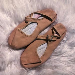 Baby pink Mary Janes